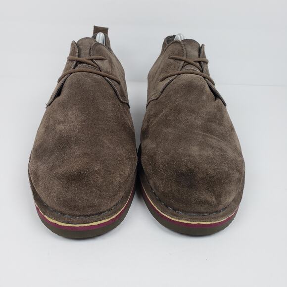 Propet Finn Mens Size 10 3E Wide Brown Suede Formal Dress Oxford Shoes MCX022S - Picture 6 of 13